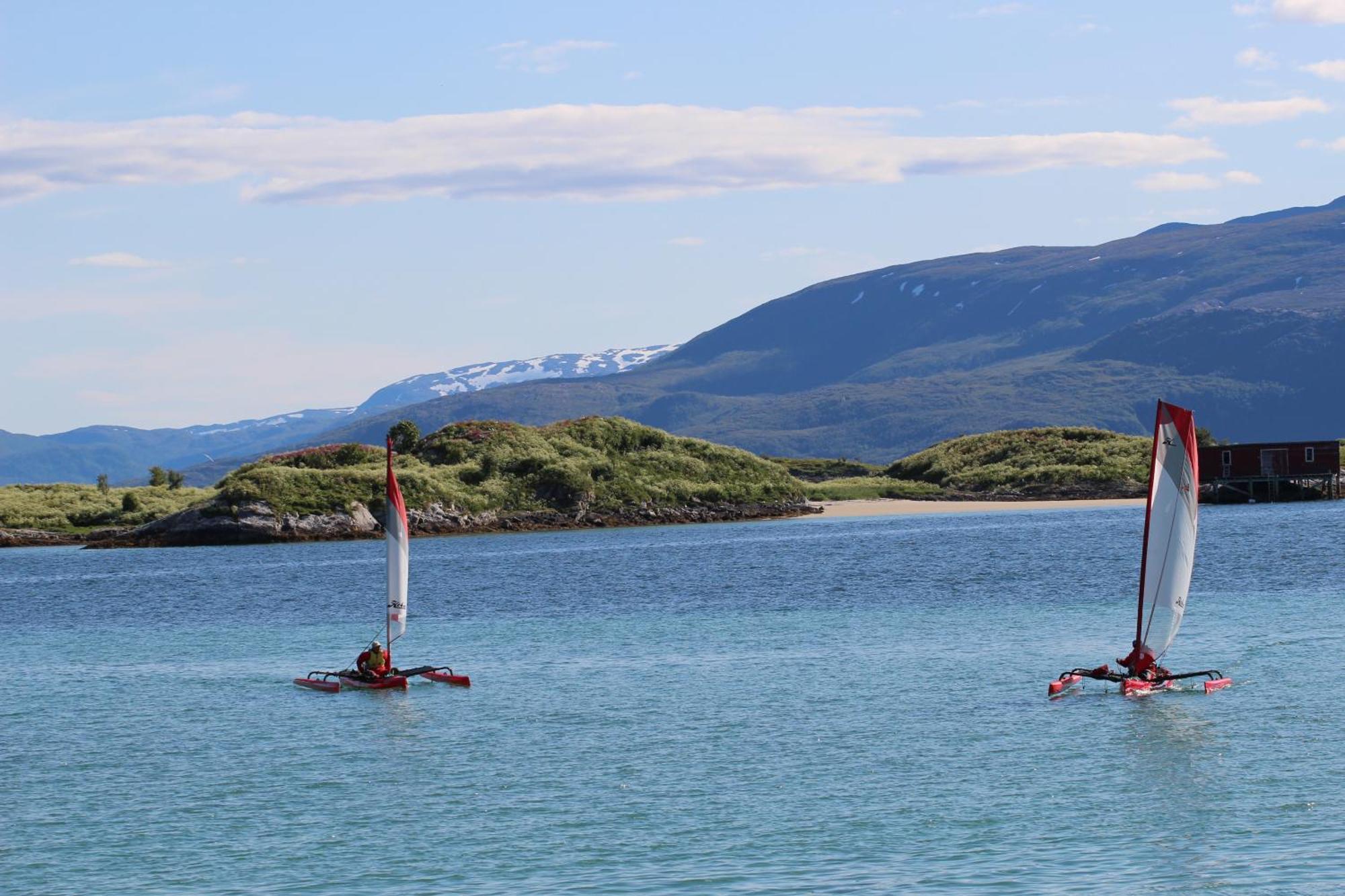 Ecolodge Bathuset 69Nord Sommarøy Exteriér fotografie